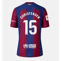 Camisa de time de futebol Barcelona Andreas Christensen #15 Replicas 1º Equipamento Feminina 2023-24 Manga Curta
